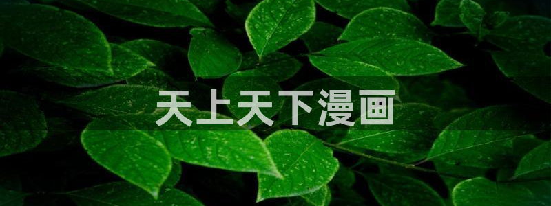 十八禁漫画羞羞漫画：天上天下漫画