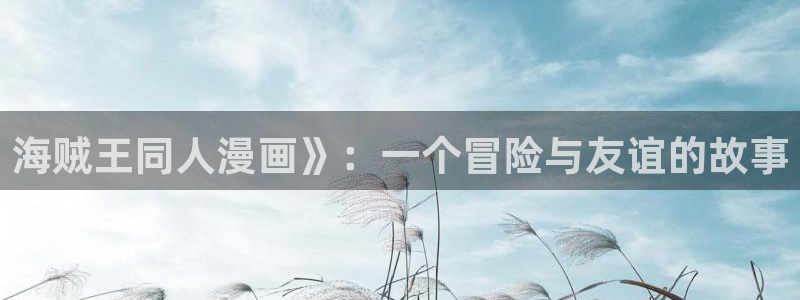 韩国禁漫无删减：海贼王同人漫画》：一个冒险与友谊的故事