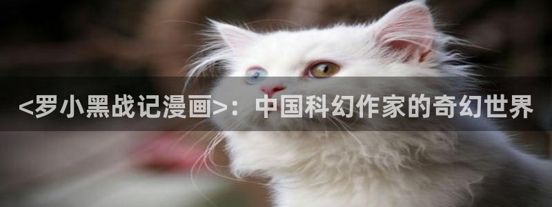 禁漫天堂vip账号：<罗小黑战记漫画>：中国科幻作家的奇幻世界